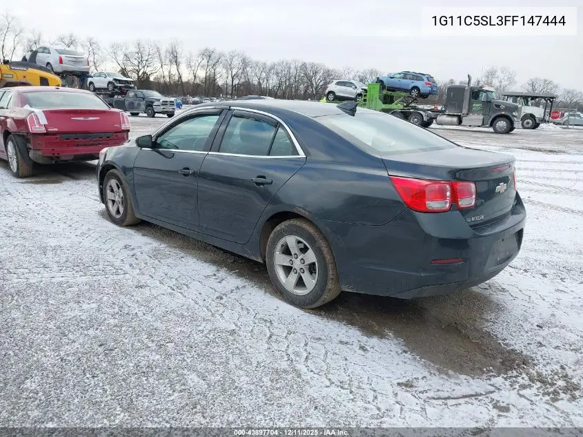 1G11C5SL3FF147444 2015 Chevrolet Malibu 1Lt