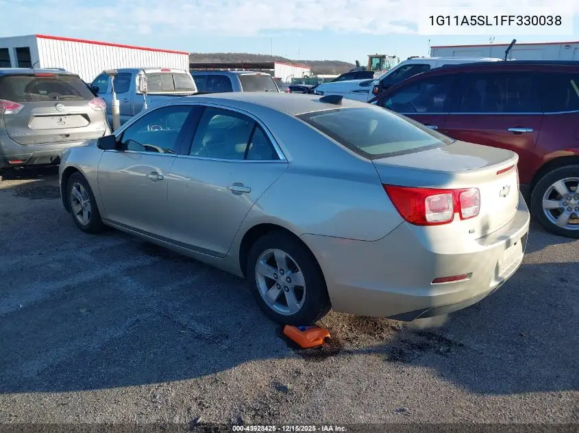 1G11A5SL1FF330038 2015 Chevrolet Malibu 1Fl