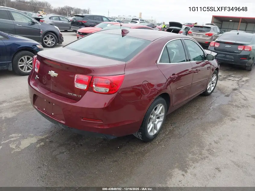 1G11C5SLXFF349648 2015 Chevrolet Malibu 1Lt