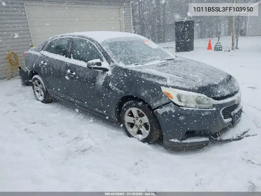 1G11B5SL3FF103950 2015 Chevrolet Malibu Ls