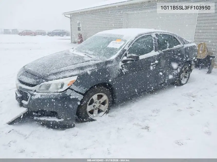 1G11B5SL3FF103950 2015 Chevrolet Malibu Ls