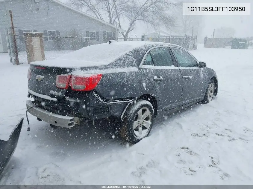 1G11B5SL3FF103950 2015 Chevrolet Malibu Ls