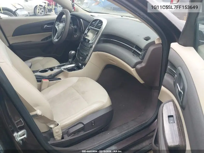 1G11C5SL7FF153649 2015 Chevrolet Malibu 1Lt