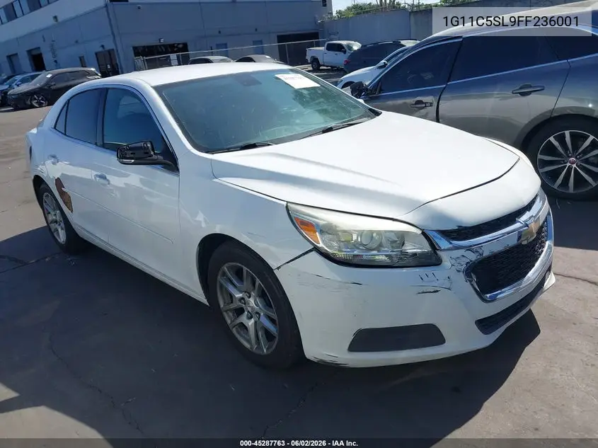 1G11C5SL9FF236001 2015 Chevrolet Malibu 1Lt