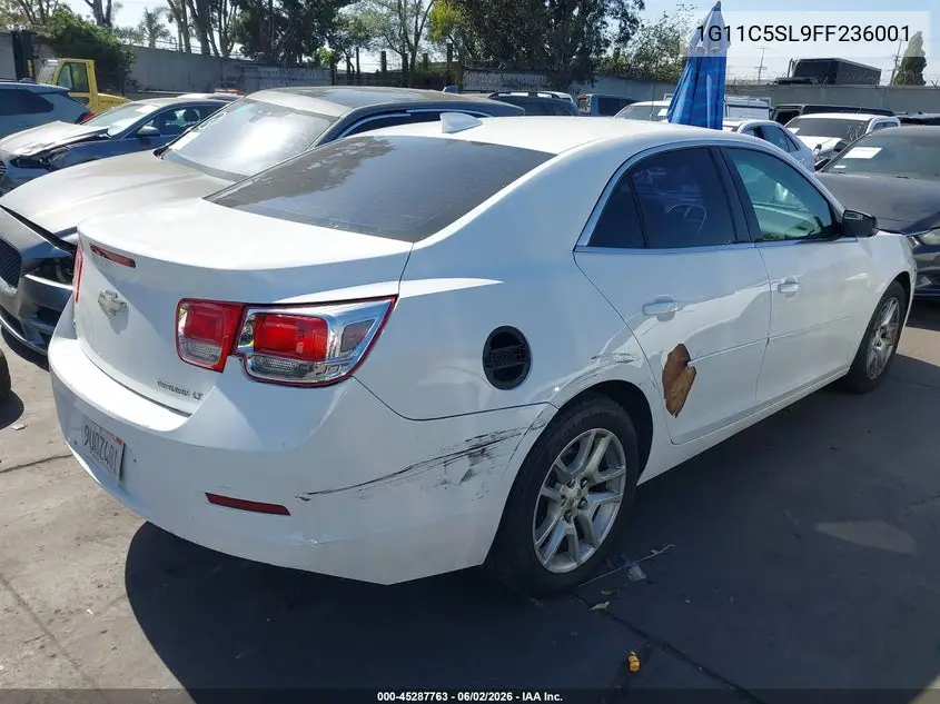 1G11C5SL9FF236001 2015 Chevrolet Malibu 1Lt