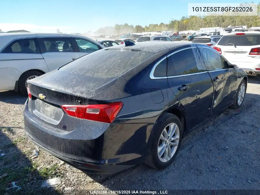 1G1ZE5ST8GF252026 2016 Chevrolet Malibu 1Lt