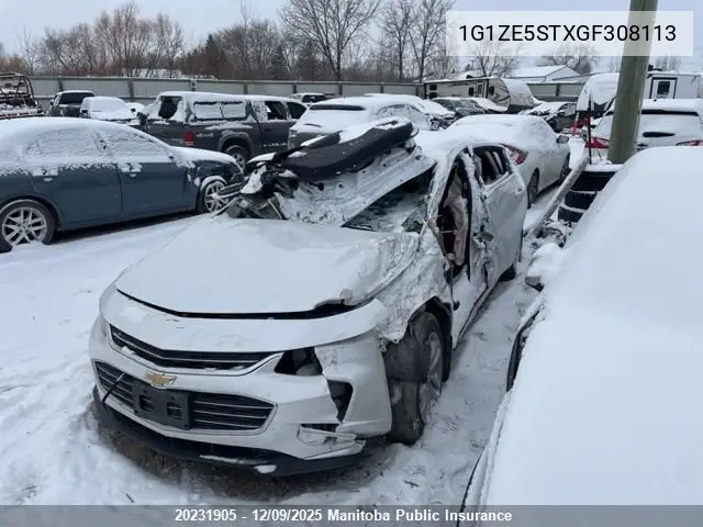1G1ZE5STXGF308113 2016 Chevrolet Malibu Lt