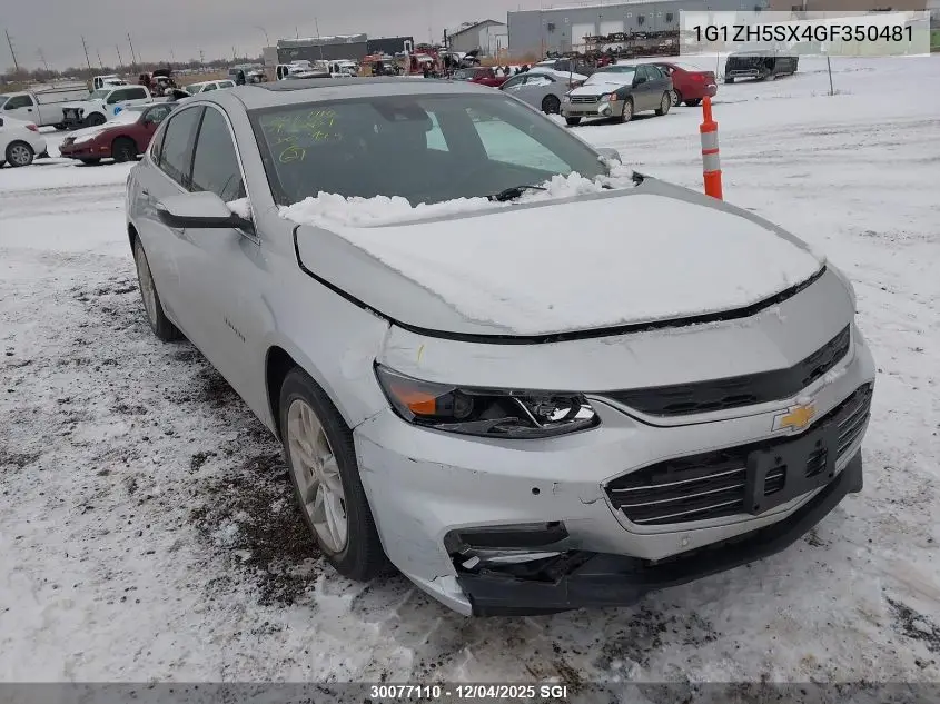 1G1ZH5SX4GF350481 2016 Chevrolet Malibu Premier