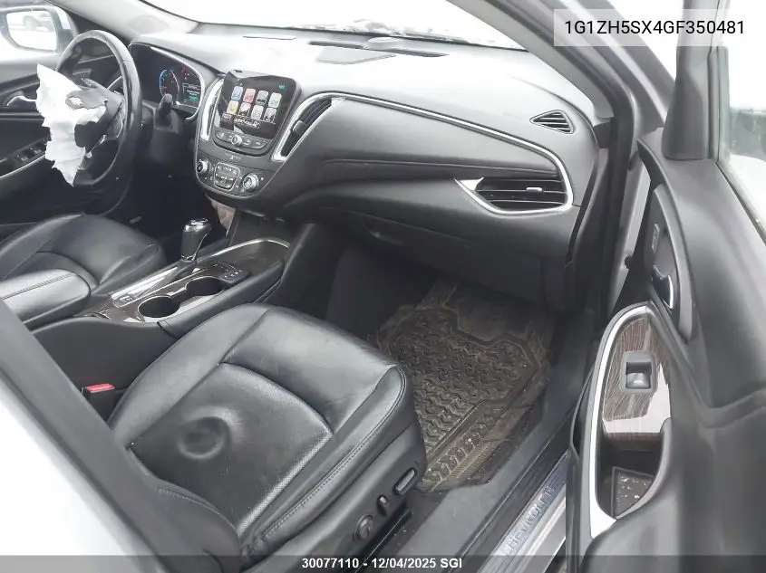1G1ZH5SX4GF350481 2016 Chevrolet Malibu Premier