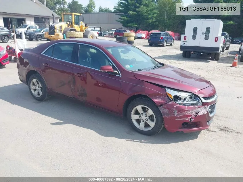 2016 Chevrolet Malibu Limited Lt VIN: 1G11C5SA9GF158013 Lot: 40087692