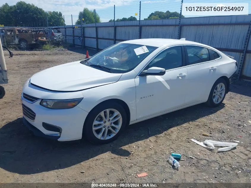 2016 Chevrolet Malibu 1Lt VIN: 1G1ZE5ST6GF254907 Lot: 40435248