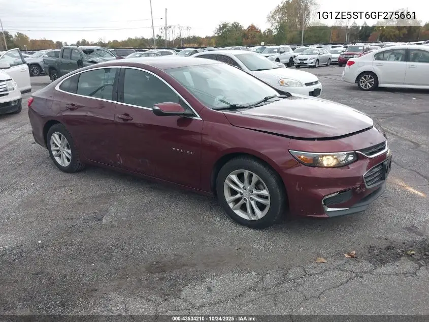 1G1ZE5ST6GF275661 2016 Chevrolet Malibu 1Lt