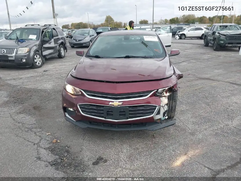 1G1ZE5ST6GF275661 2016 Chevrolet Malibu 1Lt