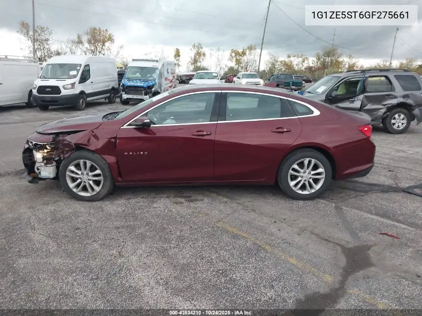 1G1ZE5ST6GF275661 2016 Chevrolet Malibu 1Lt