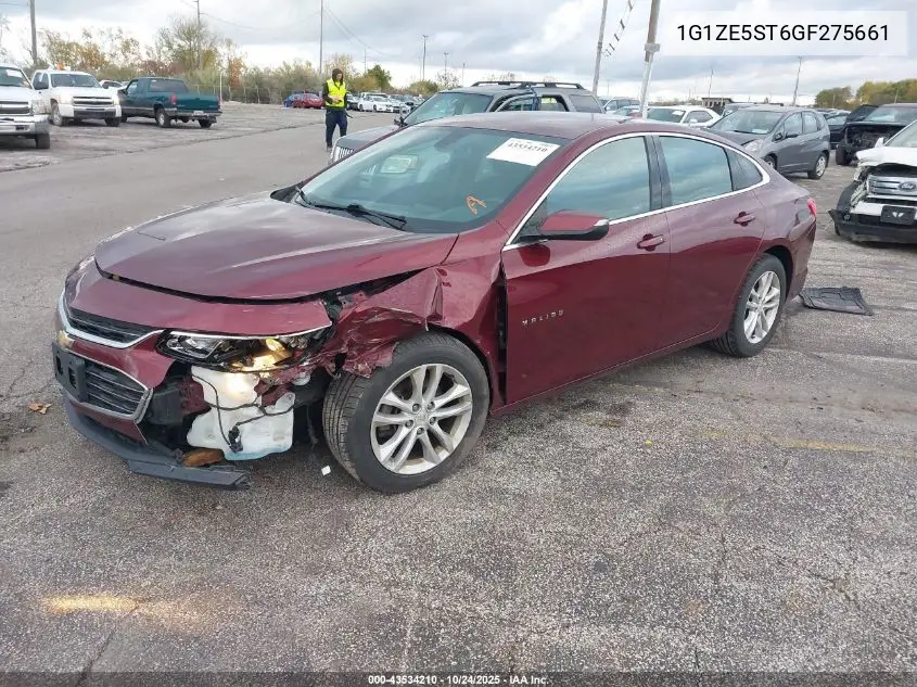 1G1ZE5ST6GF275661 2016 Chevrolet Malibu 1Lt