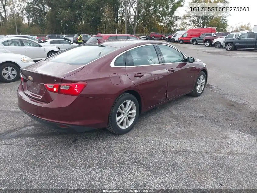 1G1ZE5ST6GF275661 2016 Chevrolet Malibu 1Lt