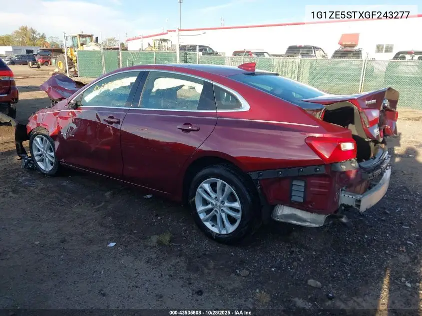 1G1ZE5STXGF243277 2016 Chevrolet Malibu 1Lt