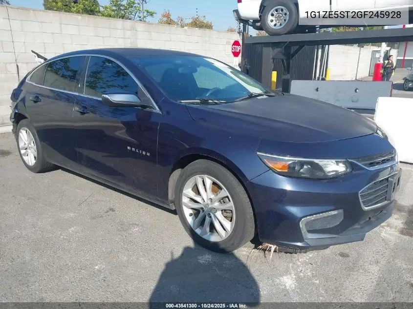 1G1ZE5ST2GF245928 2016 Chevrolet Malibu 1Lt