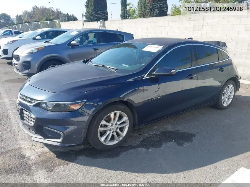 1G1ZE5ST2GF245928 2016 Chevrolet Malibu 1Lt