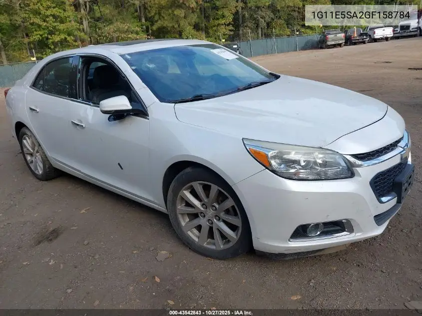 1G11E5SA2GF158784 2016 Chevrolet Malibu Limited Ltz