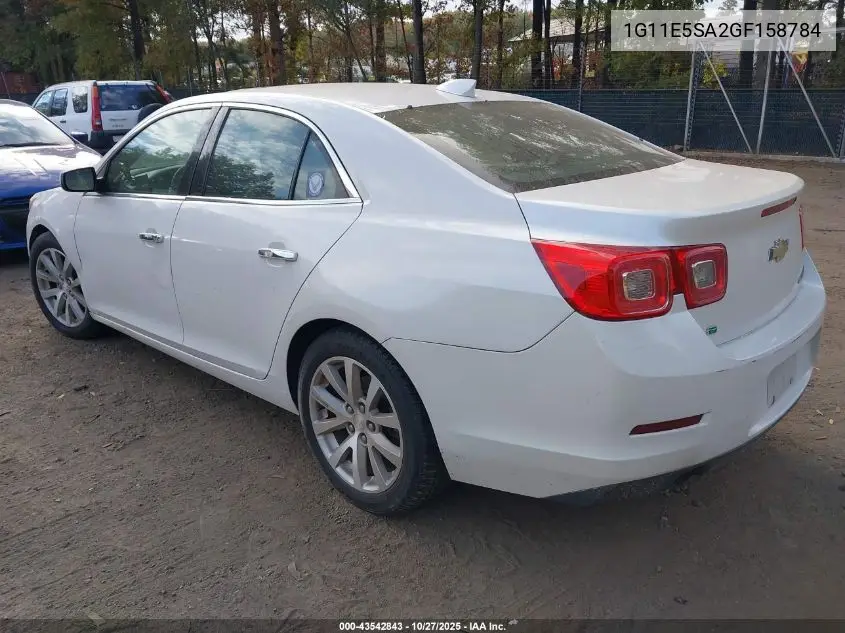 1G11E5SA2GF158784 2016 Chevrolet Malibu Limited Ltz