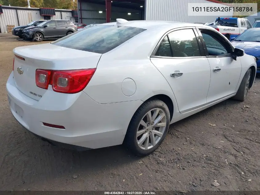 1G11E5SA2GF158784 2016 Chevrolet Malibu Limited Ltz
