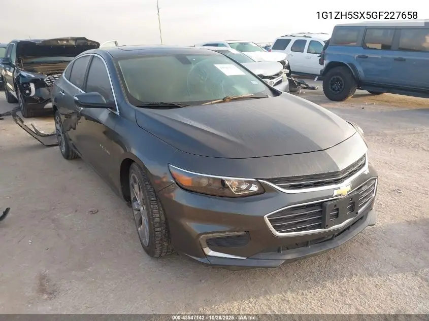 1G1ZH5SX5GF227658 2016 Chevrolet Malibu Premier