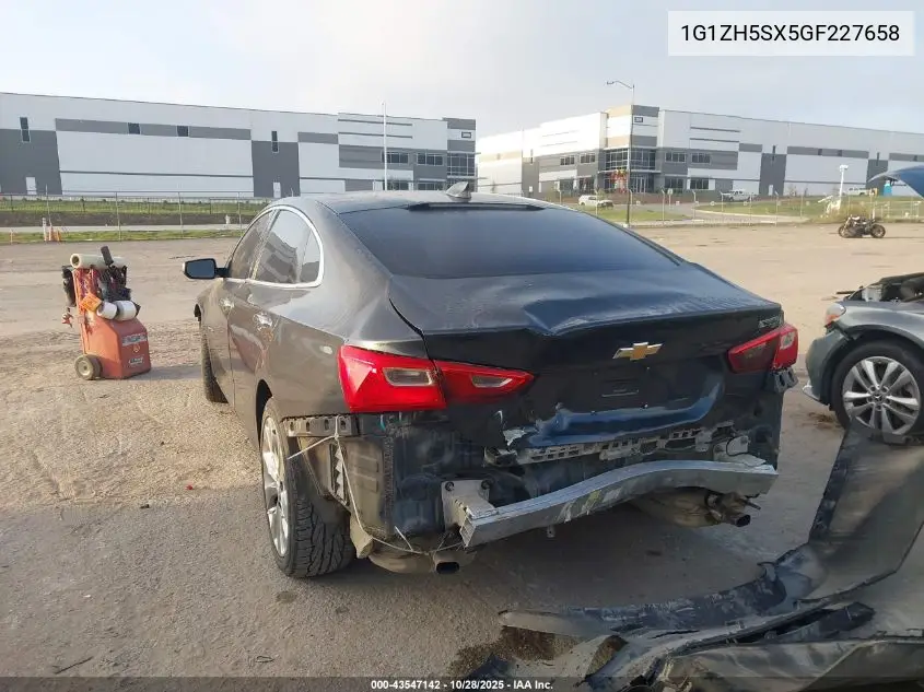 1G1ZH5SX5GF227658 2016 Chevrolet Malibu Premier