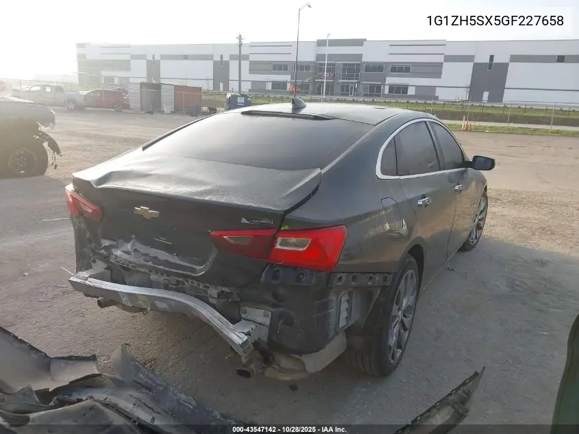 1G1ZH5SX5GF227658 2016 Chevrolet Malibu Premier