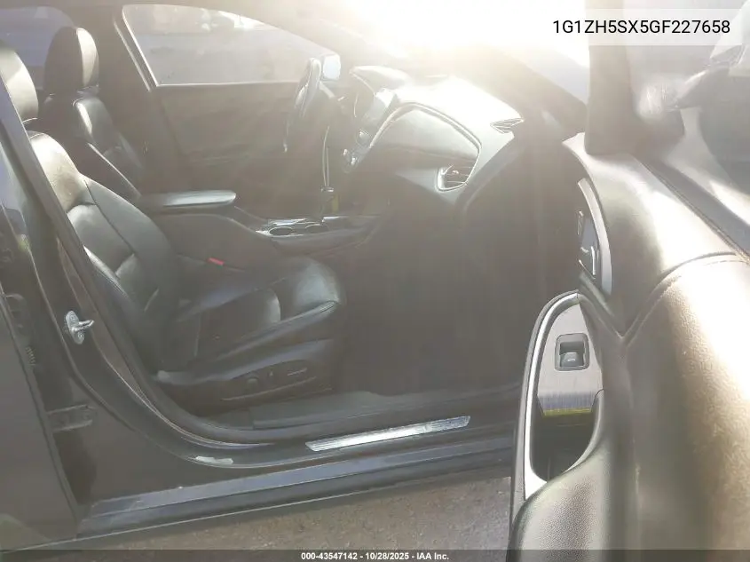 1G1ZH5SX5GF227658 2016 Chevrolet Malibu Premier