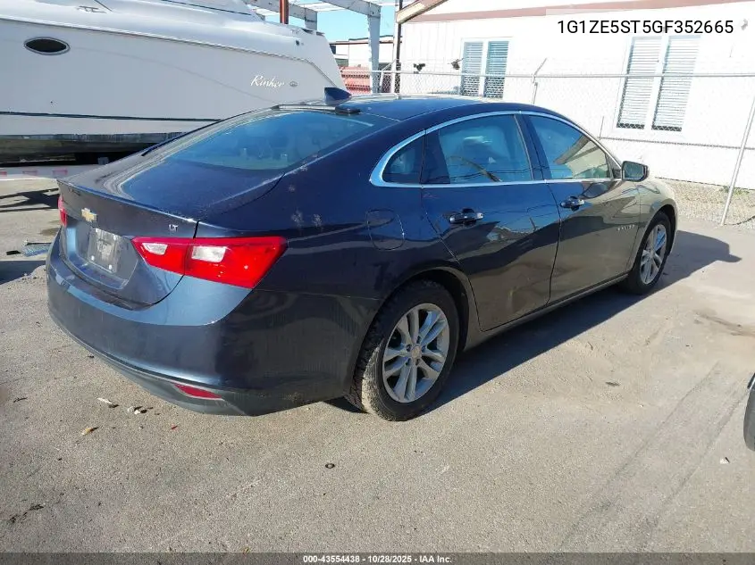 1G1ZE5ST5GF352665 2016 Chevrolet Malibu 1Lt
