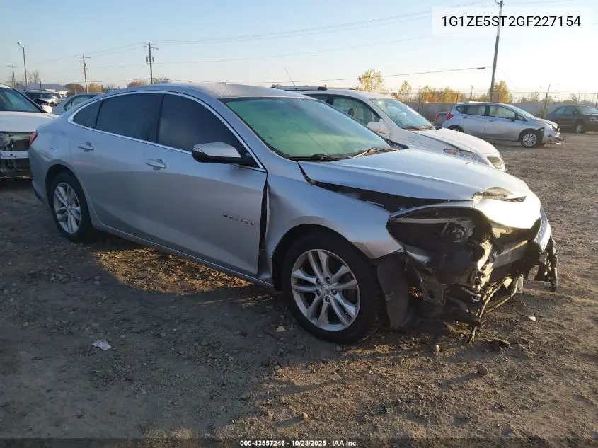 1G1ZE5ST2GF227154 2016 Chevrolet Malibu 1Lt
