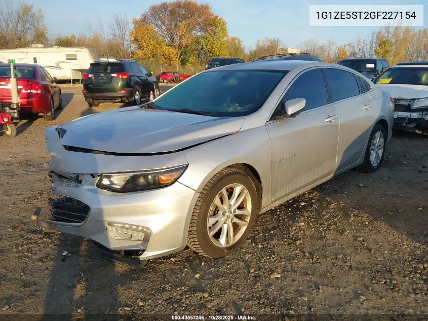 1G1ZE5ST2GF227154 2016 Chevrolet Malibu 1Lt