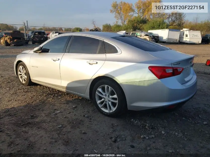 1G1ZE5ST2GF227154 2016 Chevrolet Malibu 1Lt