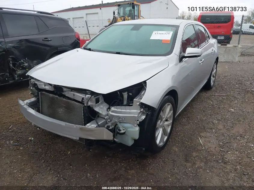 1G11E5SA6GF138733 2016 Chevrolet Malibu Limited Ltz