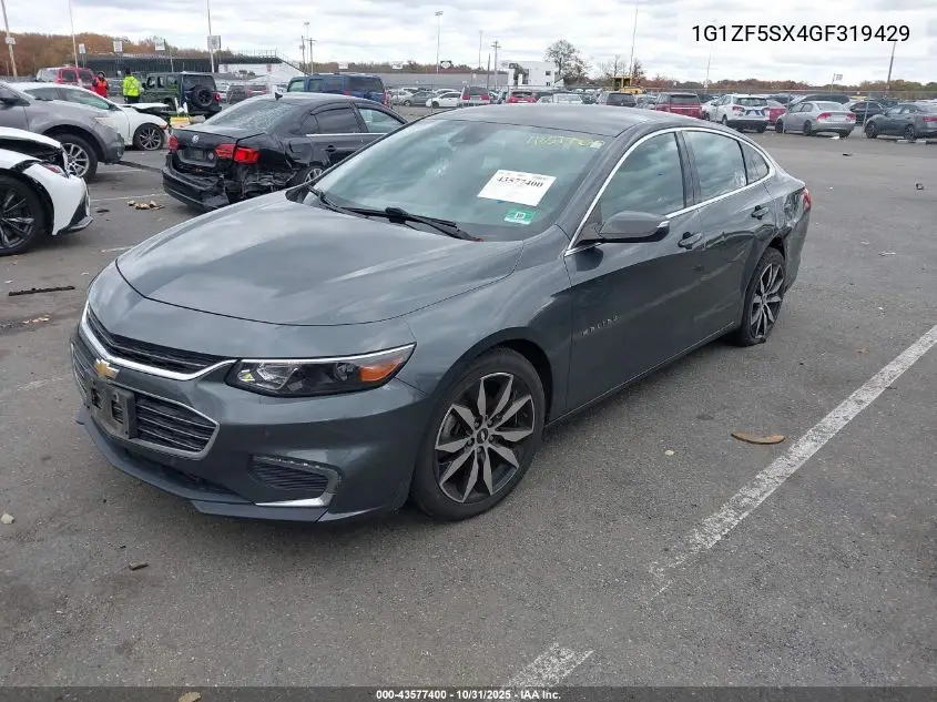 1G1ZF5SX4GF319429 2016 Chevrolet Malibu 2Lt