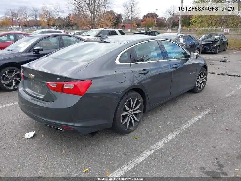 1G1ZF5SX4GF319429 2016 Chevrolet Malibu 2Lt