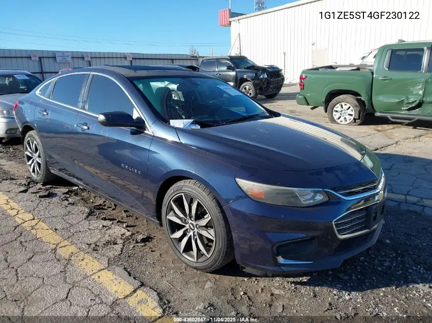 1G1ZE5ST4GF230122 2016 Chevrolet Malibu 1Lt