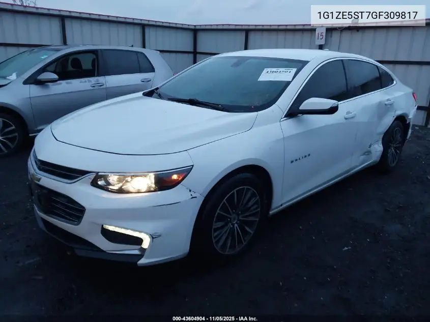 1G1ZE5ST7GF309817 2016 Chevrolet Malibu 1Lt