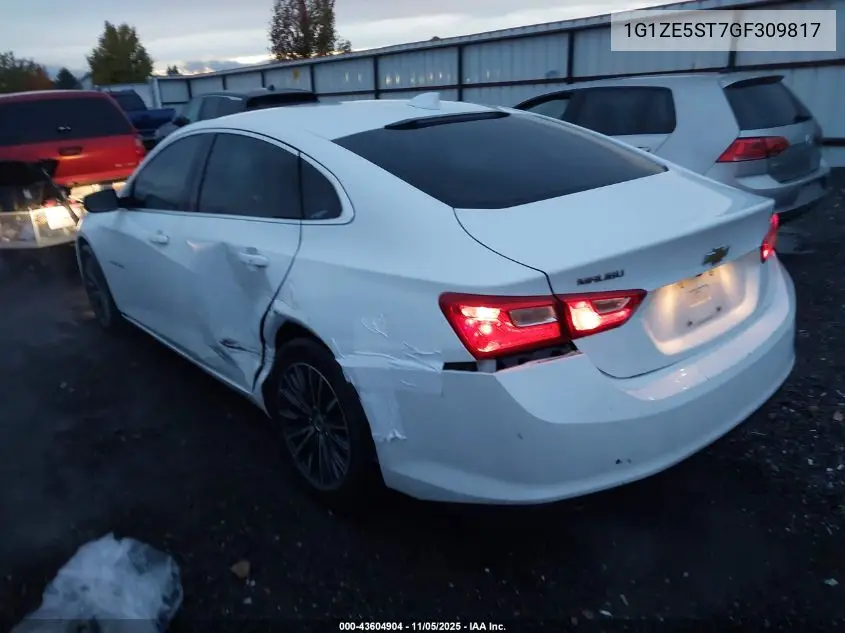 1G1ZE5ST7GF309817 2016 Chevrolet Malibu 1Lt