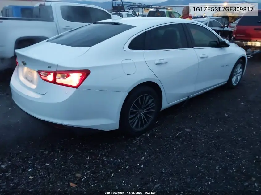 1G1ZE5ST7GF309817 2016 Chevrolet Malibu 1Lt