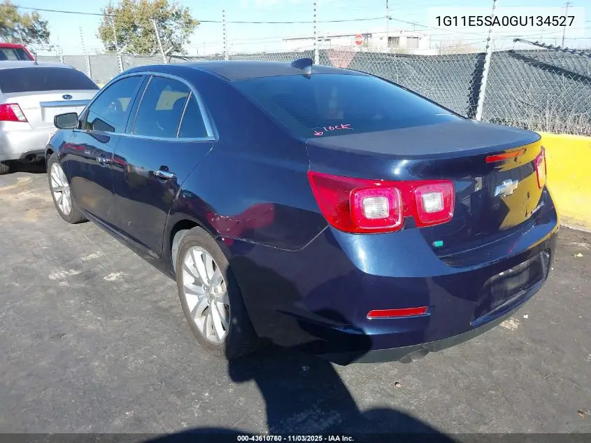 1G11E5SA0GU134527 2016 Chevrolet Malibu Limited Ltz