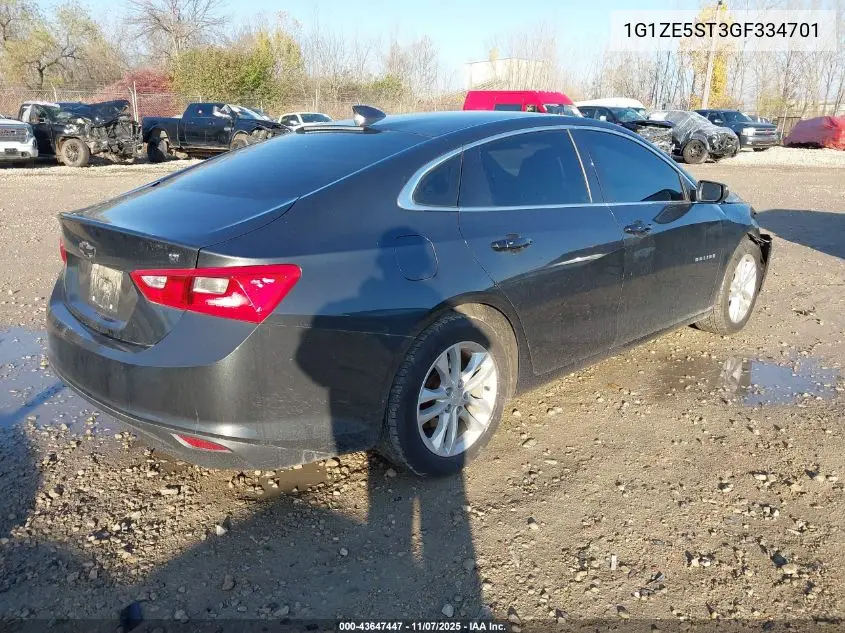 1G1ZE5ST3GF334701 2016 Chevrolet Malibu 1Lt