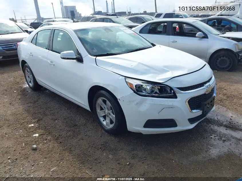 1G11C5SA7GF159368 2016 Chevrolet Malibu Limited Lt