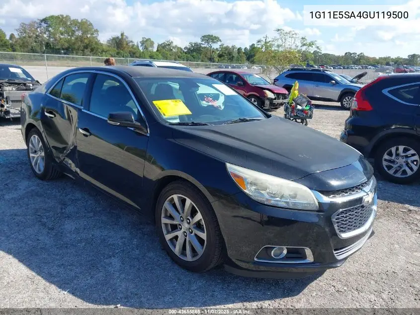 1G11E5SA4GU119500 2016 Chevrolet Malibu Limited Ltz