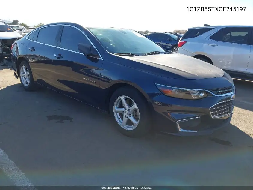1G1ZB5STXGF245197 2016 Chevrolet Malibu Ls