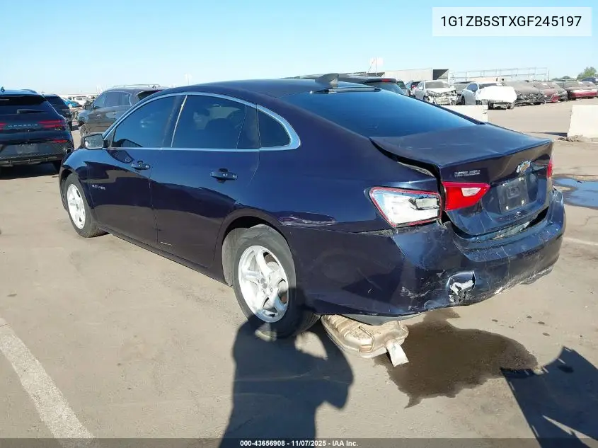 1G1ZB5STXGF245197 2016 Chevrolet Malibu Ls
