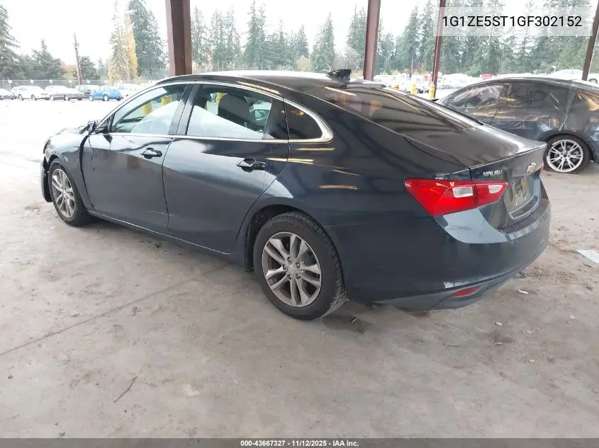 1G1ZE5ST1GF302152 2016 Chevrolet Malibu 1Lt