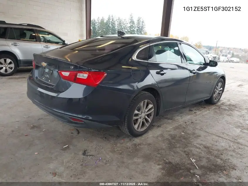 1G1ZE5ST1GF302152 2016 Chevrolet Malibu 1Lt