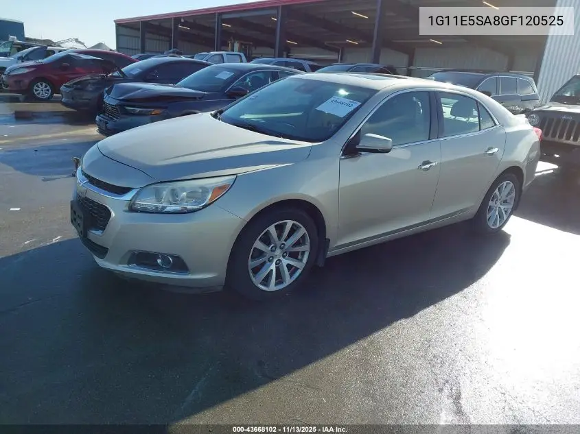 1G11E5SA8GF120525 2016 Chevrolet Malibu Limited Ltz